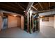 Unfinished basement with exposed ductwork and plenty of potential at 6432 Phillips Pl, Lithonia, GA 30058