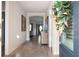 Inviting home foyer featuring hardwood floors and elegant decorations at 412 Southbridge Pass, Peachtree City, GA 30269