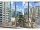 Stunning city views from floor-to-ceiling windows at 950 W Peachtree Nw St # 812, Atlanta, GA 30309