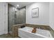 Bathroom with soaking tub and walk-in shower at 270 17Th Nw St # 1608, Atlanta, GA 30363