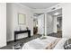 Spacious bedroom with city view and stylish decor at 270 17Th Nw St # 1608, Atlanta, GA 30363