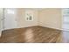 Living room featuring wood-look floors and neutral walls at 3218 Ward Sw Dr, Atlanta, GA 30354