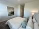 Cozy bedroom featuring a comfortable bed with elegant decorations, and soft pillows at 534 Sawnee Village Blvd # D65, Cumming, GA 30040
