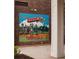 Mural painted on the side of a building advertising Cumming, GA as a golf getaway at 534 Sawnee Village Blvd # D65, Cumming, GA 30040