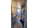 Clean bathroom with a double vanity and shower at 857 Proctor Nw St, Atlanta, GA 30314