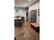 Modern kitchen with granite countertops and gray cabinets at 857 Proctor Nw St, Atlanta, GA 30314