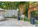 Outdoor grilling area featuring stainless steel grills, patio, and privacy fencing at 211 Colonial Homes Nw Dr # 1105, Atlanta, GA 30309