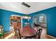 Elegant dining room features a large table and chandelier at 232 Taylors Farm Dr, Canton, GA 30115