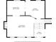 Layout of the dining area, kitchen, living room, and foyer of this home at 232 Taylors Farm Dr, Canton, GA 30115