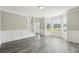 Spacious dining area with hardwood floors and bay window at 93 Carriage Lake Dr, Stockbridge, GA 30281