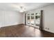 Bright bedroom with large windows and hardwood floors at 2468 Ridgeway Dr, Atlanta, GA 30360