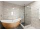 Spa-like bathroom with walk-in shower and soaking tub at 3324 Peachtree Ne Rd # 1114, Atlanta, GA 30326