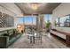 Spacious living room with city views and stylish decor at 3324 Peachtree Ne Rd # 1114, Atlanta, GA 30326