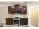 Kitchen with granite countertops and gas range at 4860 Longview Run, Decatur, GA 30035