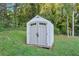 Outdoor storage shed in backyard setting at 785 Mckenzie Sw Ct, Atlanta, GA 30311