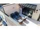 Private rooftop deck with seating and a view at 332 Sugarview Rd # 16, Sugar Hill, GA 30518