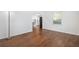 Hardwood floors and an archway to the kitchen at 1441 Etowah Ne Dr, Atlanta, GA 30319