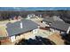 Aerial view of house, backyard, and neighborhood at 2105 Rock Ct, Loganville, GA 30052