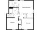 Floor plan showing primary bedroom with two attached baths and walk-in closets at 108 Ridgefield Dr, Douglasville, GA 30134