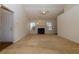 Spacious living room with vaulted ceiling and fireplace at 190 Wynfield Dr, Covington, GA 30016