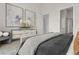 Main bedroom with large window and city views at 40 12Th Ne St # 1004, Atlanta, GA 30309