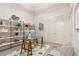 Bright home office with ample shelving and a workspace at 40 12Th Ne St # 1004, Atlanta, GA 30309