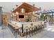 Outdoor bar with seating and modern finishes at 40 12Th Ne St # 1004, Atlanta, GA 30309