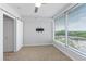 Bedroom with city view, ceiling fan, and carpet at 3338 Peachtree Ne Rd # 1104, Atlanta, GA 30326