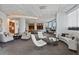 Comfortable lounge with modern furniture and city views at 3338 Peachtree Ne Rd # 1104, Atlanta, GA 30326