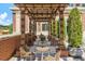 Covered patio area with tables and chairs, perfect for relaxing at 1820 Peachtree Nw St # 1909, Atlanta, GA 30309