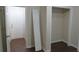 Hallway with closet and access to another room at 215 Brookwood Cv, Atlanta, GA 30349