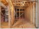 Unfinished attic space with HVAC unit at 2614 Grapevine Cir, Cumming, GA 30041