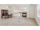 Dining area with hardwood floors and kitchen access at 2614 Grapevine Cir, Cumming, GA 30041