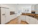 Kitchen with white cabinets, granite countertops and stainless steel appliances at 2614 Grapevine Cir, Cumming, GA 30041