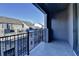 Private balcony overlooking the community with a metal railing at 606 Broadview Ne Ter, Atlanta, GA 30324