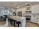 Open concept kitchen, stainless steel appliances, breakfast bar at 606 Broadview Ne Ter, Atlanta, GA 30324