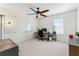 Spacious home office with a large whiteboard and plenty of natural light at 1150 Collier Nw Rd # J15, Atlanta, GA 30318