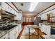 Kitchen with stainless steel appliances and granite countertops at 157 Timberlost Trl, Suwanee, GA 30024