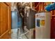 Basement mechanical room, including HVAC and water heater at 157 Timberlost Trl, Suwanee, GA 30024