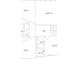 Second floor architectural drawing with hall, great room, bedrooms, and bathrooms at 1257 Pj East Rd, Covington, GA 30014