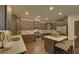 Spacious kitchen with dark cabinets and granite countertops at 1890 Cobblefield Cir, Dacula, GA 30019