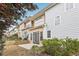 Landscaped backyard with a patio and surrounding greenery at 577 Reed Se St, Atlanta, GA 30312