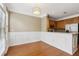 Bright dining area with hardwood floors and built-in cabinetry at 577 Reed Se St, Atlanta, GA 30312
