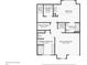 Second floor plan showing primary bedroom, bathroom, and additional bedroom at 577 Reed Se St, Atlanta, GA 30312