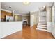Open floor plan showcasing kitchen, dining, and living areas at 577 Reed Se St, Atlanta, GA 30312
