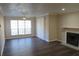 Living room with fireplace and hardwood floors at 1101 Mill Pond Se Dr, Smyrna, GA 30082