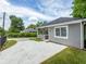 Newly renovated gray house with a front porch at 261 Fletcher Sw St, Atlanta, GA 30315