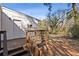 Wooden deck and steps leading to backyard at 1664 Columbia Dr, Decatur, GA 30032