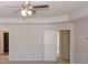 Spacious main bedroom suite featuring ceiling fan at 3573 Stonebranch Ln, Loganville, GA 30052