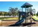 playground with a slide and climbing structure at 3573 Stonebranch Ln, Loganville, GA 30052